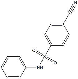 4-cyano-N-phenylbenzene-1-sulfonamide|