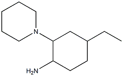  4-ethyl-2-piperidin-1-ylcyclohexanamine