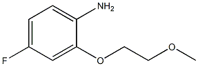 4-fluoro-2-(2-methoxyethoxy)aniline