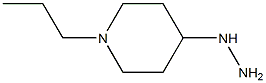 4-hydrazinyl-1-propylpiperidine Struktur