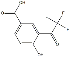 4-hydroxy-3-(trifluoroacetyl)benzoic acid