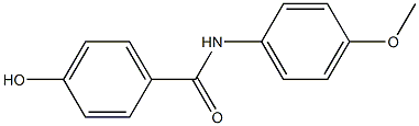 4-hydroxy-N-(4-methoxyphenyl)benzamide Structure