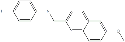 4-iodo-N-[(6-methoxynaphthalen-2-yl)methyl]aniline|