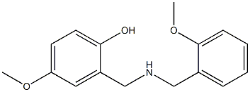 4-methoxy-2-({[(2-methoxyphenyl)methyl]amino}methyl)phenol Structure