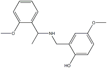 4-methoxy-2-({[1-(2-methoxyphenyl)ethyl]amino}methyl)phenol