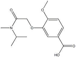  4-methoxy-3-{[methyl(propan-2-yl)carbamoyl]methoxy}benzoic acid