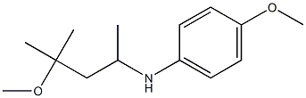 4-methoxy-N-(4-methoxy-4-methylpentan-2-yl)aniline