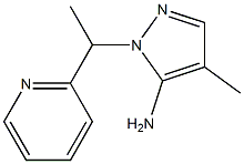 4-methyl-1-[1-(pyridin-2-yl)ethyl]-1H-pyrazol-5-amine