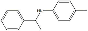 4-methyl-N-(1-phenylethyl)aniline 结构式