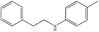 4-methyl-N-(2-phenylethyl)aniline 化学構造式