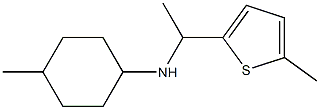 4-methyl-N-[1-(5-methylthiophen-2-yl)ethyl]cyclohexan-1-amine