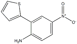 4-nitro-2-thien-2-ylaniline Struktur