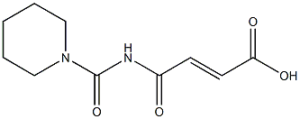 4-oxo-4-(piperidin-1-ylcarbonylamino)but-2-enoic acid