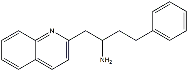 4-phenyl-1-(quinolin-2-yl)butan-2-amine 结构式