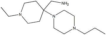 4-piperidinemethanamine, 1-ethyl-4-(4-propyl-1-piperazinyl)-