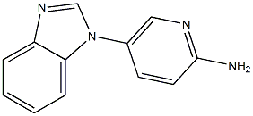 5-(1H-1,3-benzodiazol-1-yl)pyridin-2-amine Structure