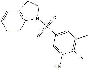 5-(2,3-dihydro-1H-indole-1-sulfonyl)-2,3-dimethylaniline