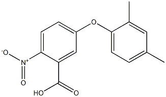  5-(2,4-dimethylphenoxy)-2-nitrobenzoic acid
