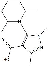 5-(2,6-dimethylpiperidin-1-yl)-1,3-dimethyl-1H-pyrazole-4-carboxylic acid