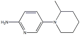 5-(2-methylpiperidin-1-yl)pyridin-2-amine 化学構造式