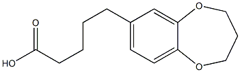 5-(3,4-dihydro-2H-1,5-benzodioxepin-7-yl)pentanoic acid