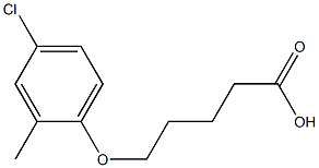 5-(4-chloro-2-methylphenoxy)pentanoic acid