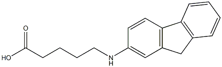 5-(9H-fluoren-2-ylamino)pentanoic acid