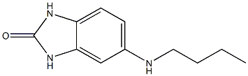 5-(butylamino)-2,3-dihydro-1H-1,3-benzodiazol-2-one,,结构式