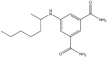 5-(heptan-2-ylamino)benzene-1,3-dicarboxamide