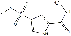 5-(hydrazinocarbonyl)-N-methyl-1H-pyrrole-3-sulfonamide