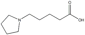 5-(pyrrolidin-1-yl)pentanoic acid Structure