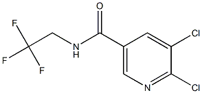 5,6-dichloro-N-(2,2,2-trifluoroethyl)nicotinamide