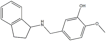 5-[(2,3-dihydro-1H-inden-1-ylamino)methyl]-2-methoxyphenol