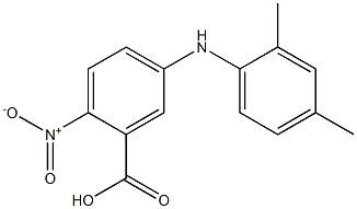 5-[(2,4-dimethylphenyl)amino]-2-nitrobenzoic acid