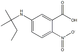 5-[(2-methylbutan-2-yl)amino]-2-nitrobenzoic acid