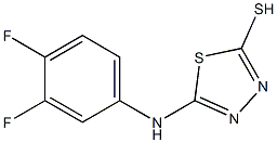 5-[(3,4-difluorophenyl)amino]-1,3,4-thiadiazole-2-thiol