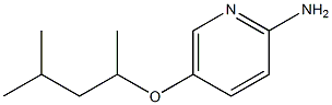 5-[(4-methylpentan-2-yl)oxy]pyridin-2-amine Struktur