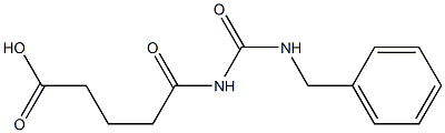 5-[(benzylcarbamoyl)amino]-5-oxopentanoic acid,,结构式