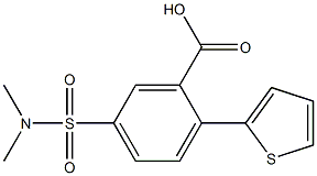 5-[(dimethylamino)sulfonyl]-2-thien-2-ylbenzoic acid