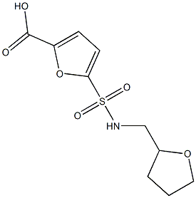 5-[(oxolan-2-ylmethyl)sulfamoyl]furan-2-carboxylic acid