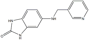 5-[(pyridin-3-ylmethyl)amino]-2,3-dihydro-1H-1,3-benzodiazol-2-one Structure