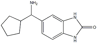 5-[amino(cyclopentyl)methyl]-2,3-dihydro-1H-1,3-benzodiazol-2-one