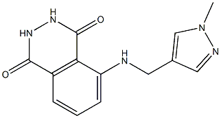  5-{[(1-methyl-1H-pyrazol-4-yl)methyl]amino}-1,2,3,4-tetrahydrophthalazine-1,4-dione