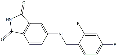 5-{[(2,4-difluorophenyl)methyl]amino}-2,3-dihydro-1H-isoindole-1,3-dione