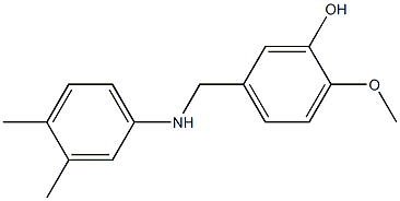 5-{[(3,4-dimethylphenyl)amino]methyl}-2-methoxyphenol