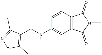 5-{[(3,5-dimethyl-1,2-oxazol-4-yl)methyl]amino}-2-methyl-2,3-dihydro-1H-isoindole-1,3-dione