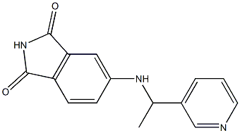  5-{[1-(pyridin-3-yl)ethyl]amino}-2,3-dihydro-1H-isoindole-1,3-dione