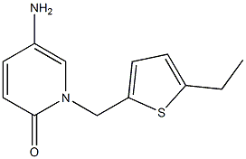  5-amino-1-[(5-ethylthien-2-yl)methyl]pyridin-2(1H)-one