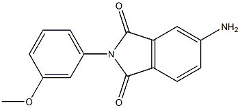 5-amino-2-(3-methoxyphenyl)-2,3-dihydro-1H-isoindole-1,3-dione|