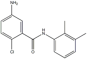 5-amino-2-chloro-N-(2,3-dimethylphenyl)benzamide Structure